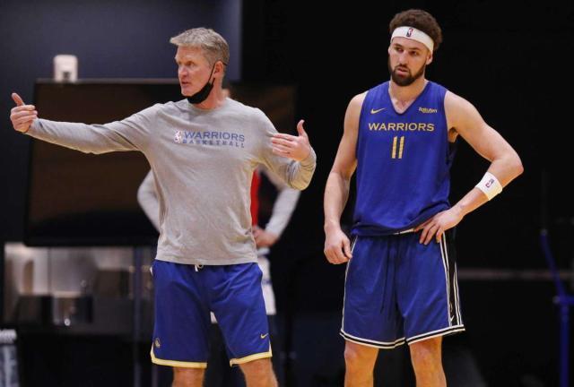 开云体育-中国官网登录入口-科尔：会永远相信汤普森 库里季中挣扎我有责任